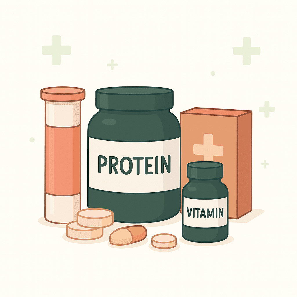 مکمل ها و ویتامین ها