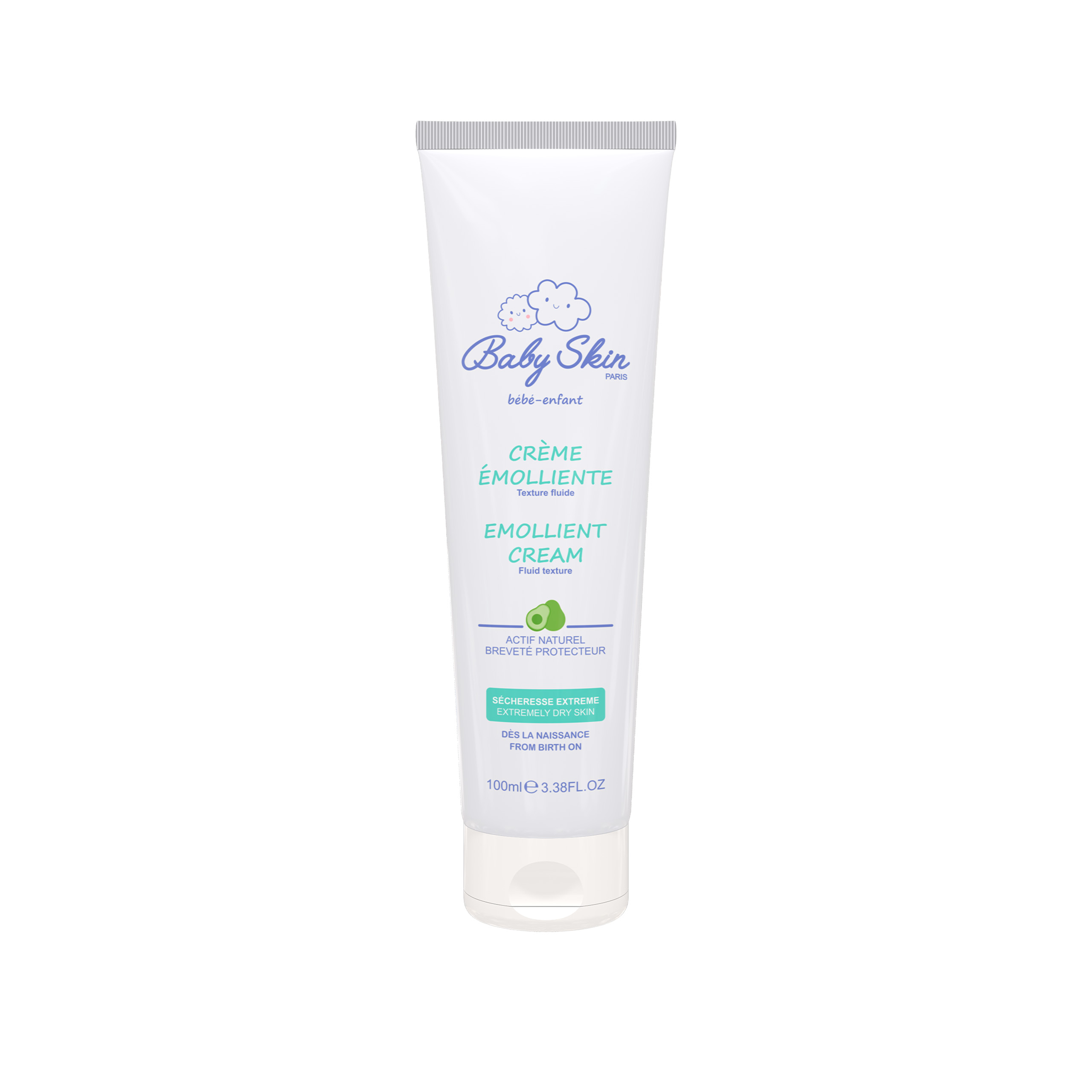کرم امولیانت پوست خشک و آتوپیک کودک بیبی اسکین Baby Skin Emollient Cream