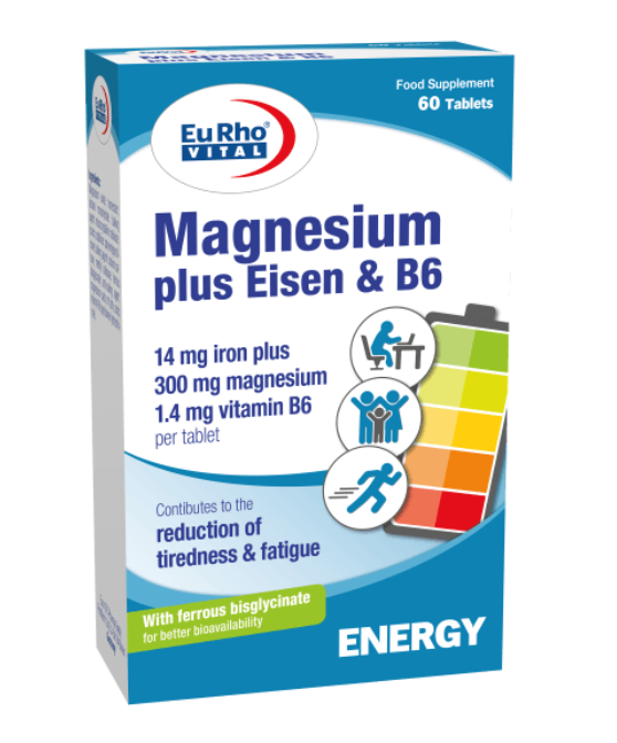 منیزیم پلاس آیزن و بی 6 Magnesium Plus Eisen & B6