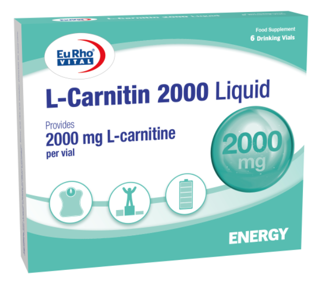ویال ال کارنیتین 2000 لیکوئید L-Carnitine 2000 Liquid Vials