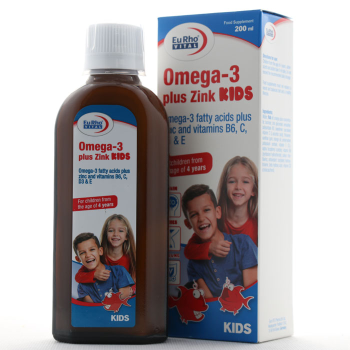 شربت امگا-3 پلاس زینک کیدز Omega-3 plus Zink Kids